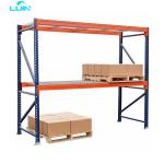 Q235 Heavy Duty Storage Racks Wooden Etagere Storage Longspan Shelving