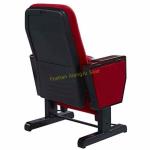 Movable Wooden Writing Tablet Auditorium Chairs With Caster Wheel / Theater