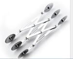 Wholesale Stainless Steel Pizza Cutter 3 Wheels Food Grade Pizza Tool