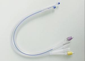 Wholesale Silicone Urethral Three Way Foley Balloon Catheter 12 - 26 Ch/Fr Sizes from china suppliers