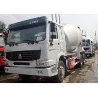 China 7 - 16m3 Concrete Transport Truck , Mobile Cement Mixer Trucks For Construction Site for sale