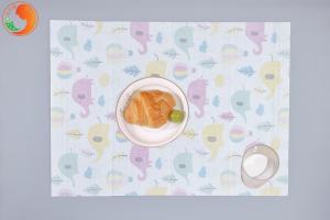 Wholesale Dinner Disposable Paper Placemats Mess Free Anti Skidding Easy Clean Up from china suppliers