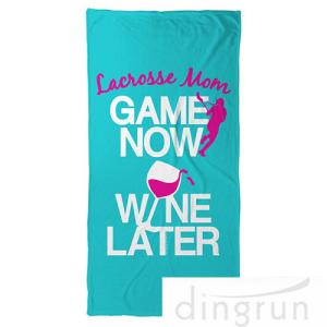 Wholesale Premium 100% Cotton Adult Beach Towels Full Color Reactive Custom Printed from china suppliers