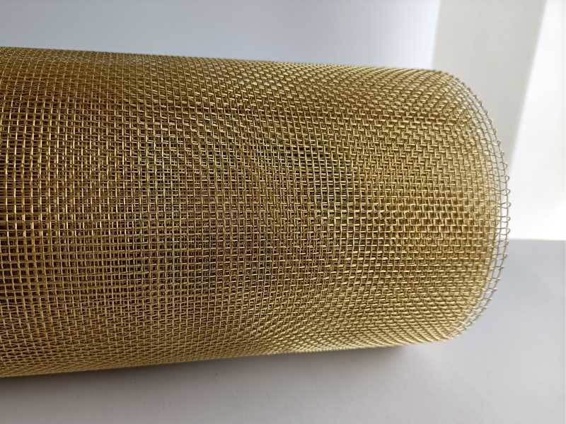 30% Zinc 70% Copper Metal Mesh Sheets 100 Mesh Copper Screen For Aerospace