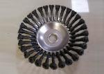 Grass Removal Steel Wire Weed Brush 200MM OD For Brush Cutters Machine