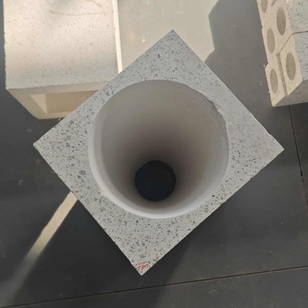 Industrial Ceramic Good Thermal Shock Resistance Mullite Corundum Heat Resistant