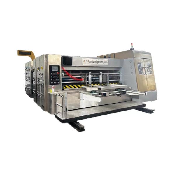 Corrugated Carton Printing Slotting Diecutting Machine with High Effective