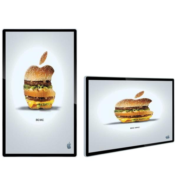 27" 4K PCAP IPS Capacitive LCD Touch Screen display Glass Monitor Indoor Outdoor