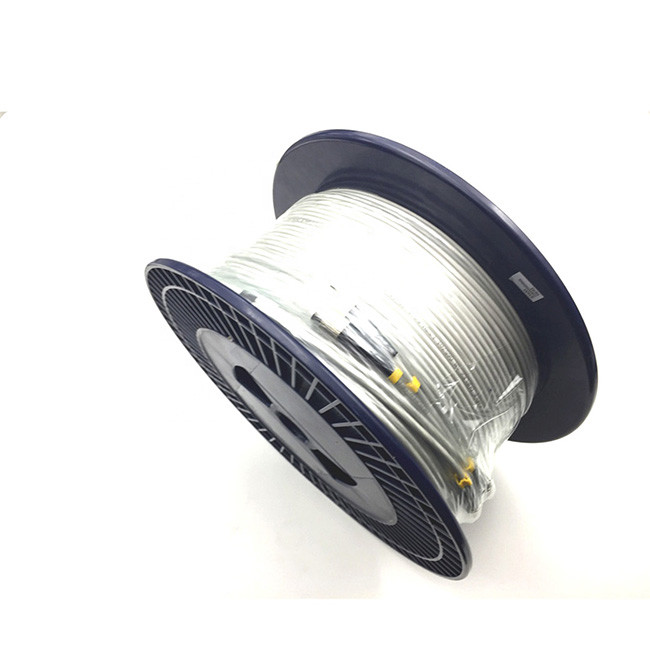 Simplex 3.0mm LSZH FC PC - FC PC Singlemode G657A1 Armored Fiber Patch Cord