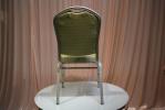 Metal Stackable Banquet Chair Hotel Furniture 350 KGS Supporting