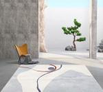 Simple Cashmere Living Room Carpet Rectangle Sofa Carpet 60*230cm