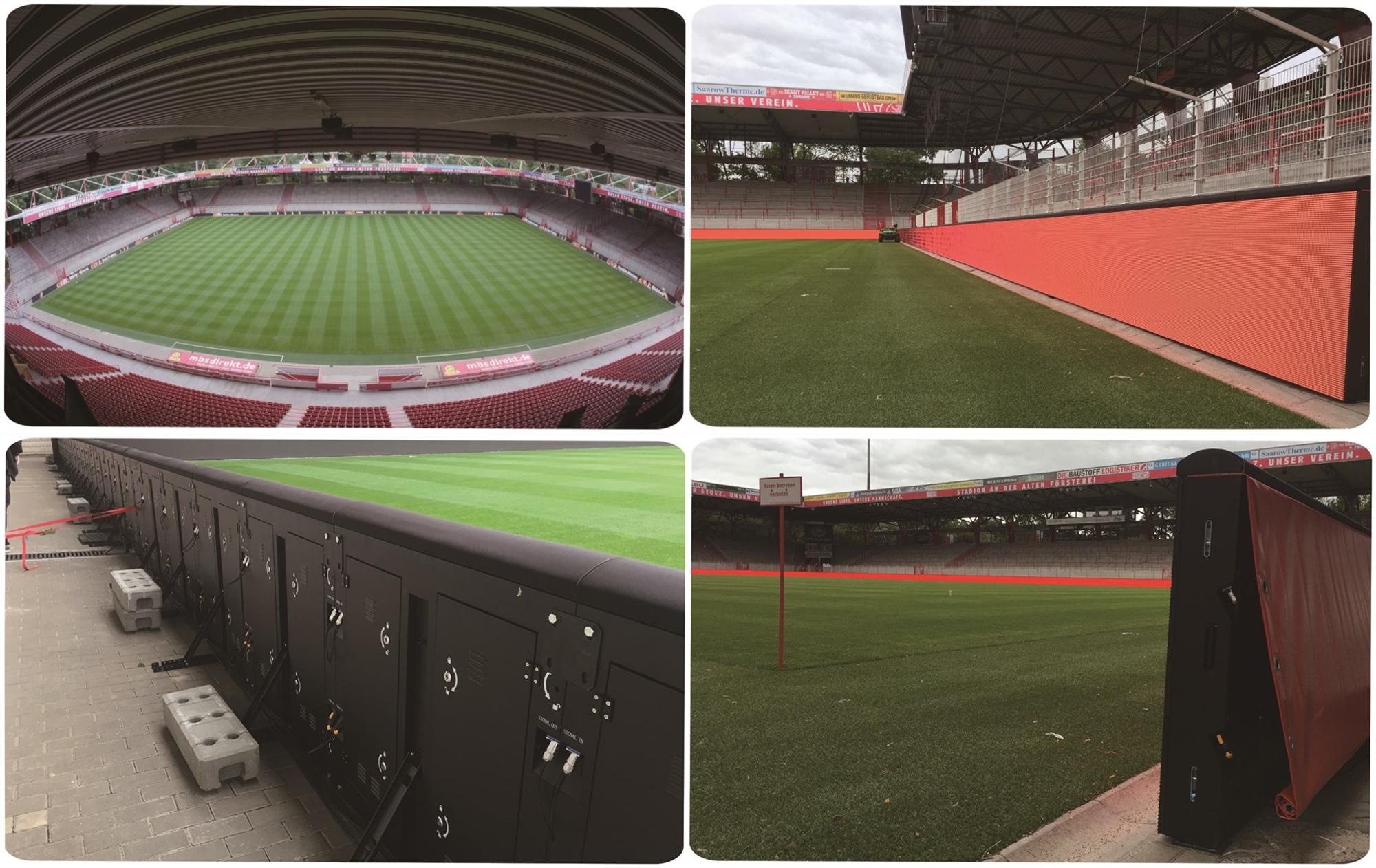 PH5 PH6 PH8 PH10 PH16 Football Stadium LED Display Advertising Boards