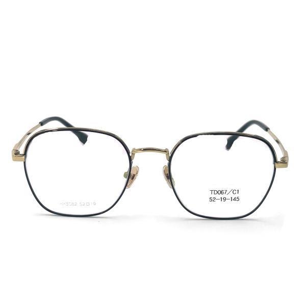 TD067 Titanium Frame Glasses optical eyewear