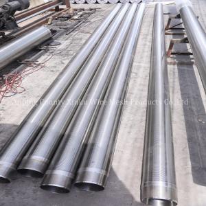 Wholesale Polishing V Wire Continuous Slot Sand Control Screen Tube with Flow FOTI and Wedge Wire #118 from china suppliers