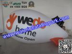 Helium Blimp Inflatable Advertising 0.18mm PVC OEM with 5 Years Warranty