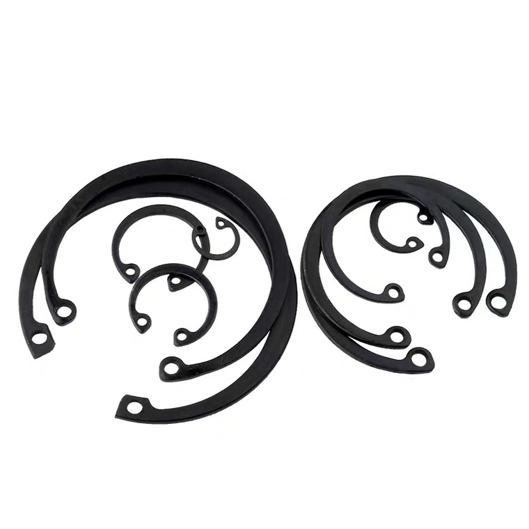 Plain Finish Retaining Ring Circlip DIN471 DIN472 for Steel Fastening and Tightening