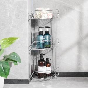 Wholesale 3 Tiers Stainless Steel Bathroom Rack Shower Caddy Organizer with Modern Design Style from china suppliers