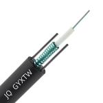 8 Core Aerial And Duct Fiber G.652 D Central Tube Armoured GYXTW Outdoor Fibre