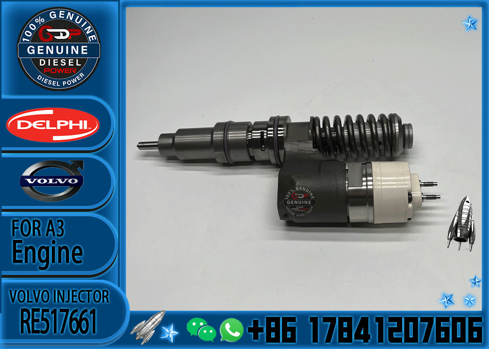 Common Rail Fuel Injector BEBE4B10102 8170966 SE501957 RE517661 EX631011 RG33966 R517662 BEBE4B17102 EX631012 For VOL