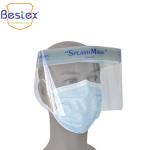 OEM PET Ant Saliva 32*22cm Virus Isolation Face Shield