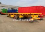Semi Full Trailer 20 Tons Full Throttle Trailer With 11.00r20 Tires