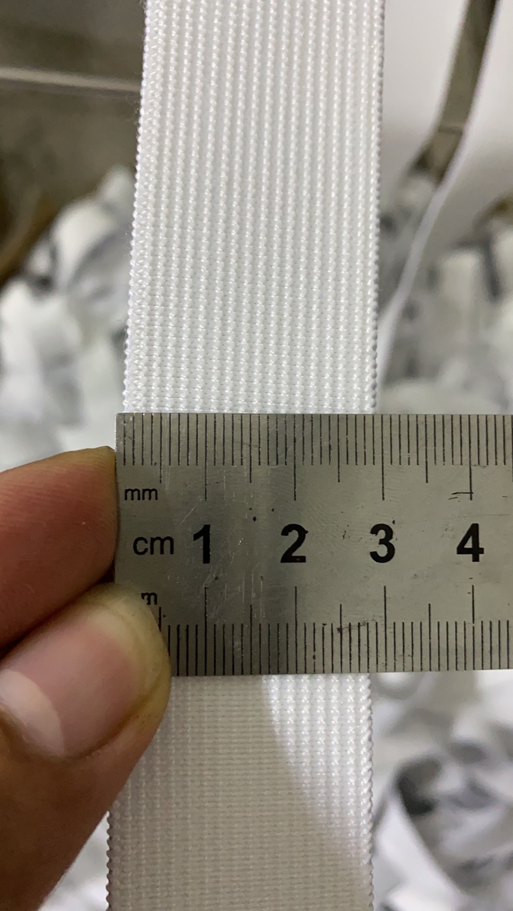2/3/4/5cm Stretch Knitted Elastic Waist Band for Sports Pants