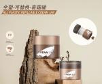 Refillable All Plastic Pp Cream Jars 3 Oz Cosmetic Jars Double Wall Cosmetic