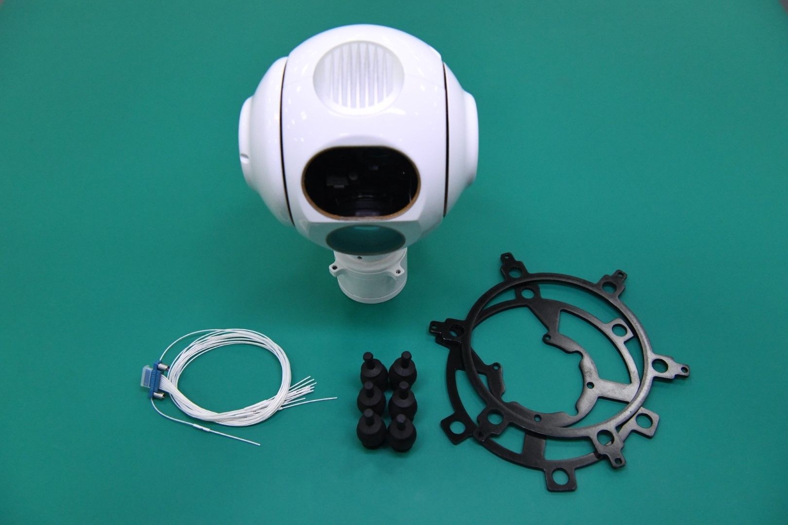 30X UAV Payload 3 Axis Gimbal Camera With Laser Rangefinder