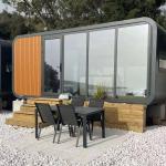Smart Cabin Apple House for Fashion Cafe Shop Movable Wine Bar