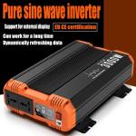 1500W 12V 24V 48V 400V Pure Sine Wave Inverter Dc Ac Pure Sine Wave Inverter Low