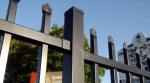 Metal 1.8m(H)x2.4m(W) spear top steel garrison fencing for AU market