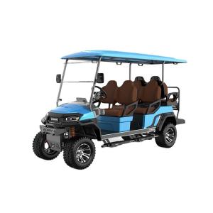 Wholesale 2 4 6 Seat Lifted Electric Golf Cart with DOT EEC Certification and Long-lasting Lithium Battery from china suppliers