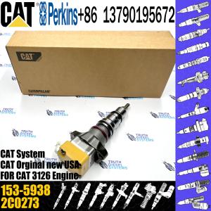 Wholesale common rail diesel fuel injector 232-1171 20R-0758 155-8723 153-5938 2C0273 for Caterpillar 3126B Diesel Engine from china suppliers