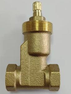 Wholesale Threaded Brass Shut Off Valve Wall Mount Rough In Valve Set from china suppliers