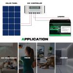 Enerforce LFP Lifepo4 Solar Power Battery Pack 48V 100ah For Golf Cart UPS