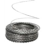 2.5mm Diameter Galvanized Barbed Wire Concertina Coil for Outdoor Security by