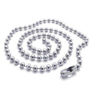 Wholesale Fashion 316L Stainless Steel Glass Floating Locket Chain GLC002-Ball Chain from china suppliers