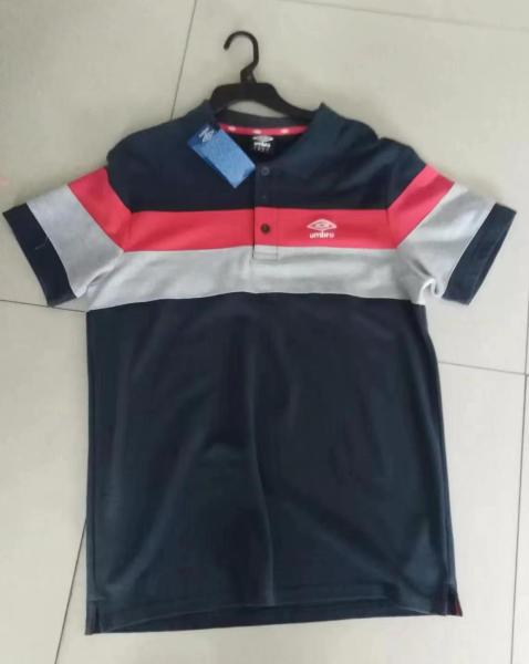 manufacturer wholesale custom cotton/poly/rayon men's short sleeve t-shirt polo