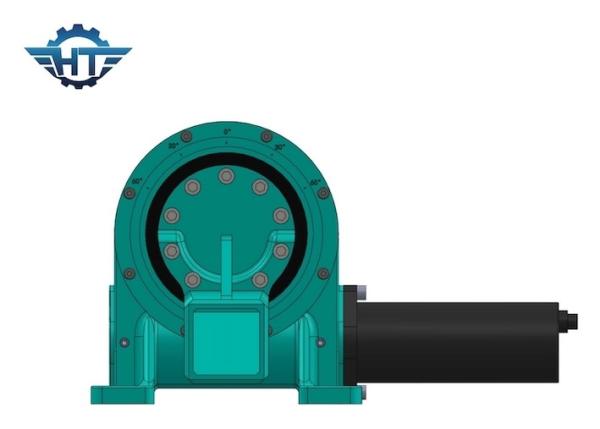 IP66 Heavy Duty Solar Slew Drive Gearbox For Electric Motor Single Axis Tracking