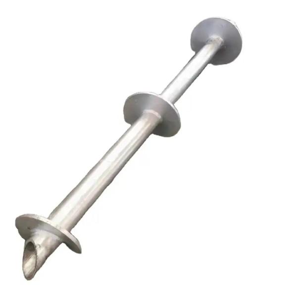 Hot DIP Galvanized Helical Anchors Piles Screw Piles