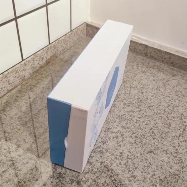 coated paperblack paperboard Shaped Rigid Paper Box Packaging Magnetic Gift