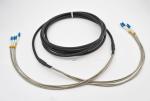 4 Core SM G657A Fiber Cable Assembly Fiber To The Attena FTTA CPRI Breakout LC