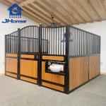 Customized Horse Stall Fronts Bamboo Fillin Wood Type Swing Door Or Sliding Door