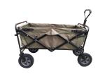 Heavy Duty Collapsible Outdoor Utility Wagon for Easy Moving in Gardens and