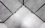 6mm Thickness Bathroom Shower Cabins Aluminum Frame