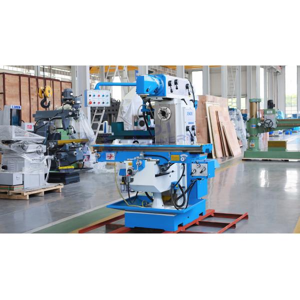 X6436 3 Axis Universal Milling Machine Swivel Head Multi Angle Machining Metal