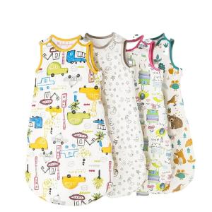 Wholesale Printing Customized Newborn Baby Sleeping Bag 100% Cotton Baby Sleep Sack from china suppliers