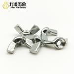 M8 Metal Wing Nut Cold Forged SUS316 Material White Stamping