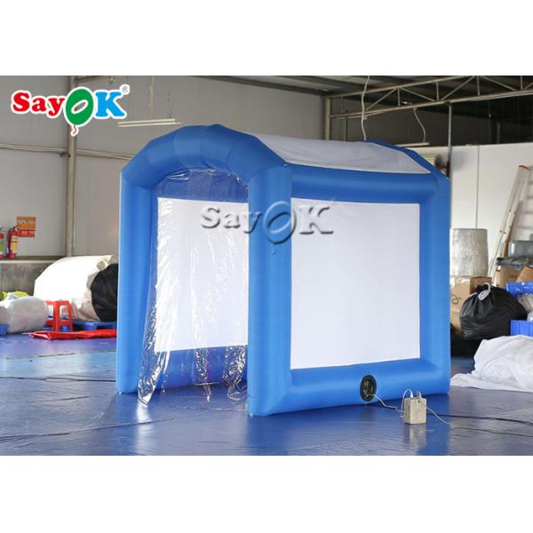 PVC Tarpaulin Movable Disinfection Tunnel Tents With Air pump