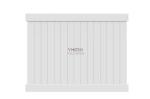 Outdoor 1.8m x 2.4m Vinyl Privacy Fence For Garden Pool House Villa